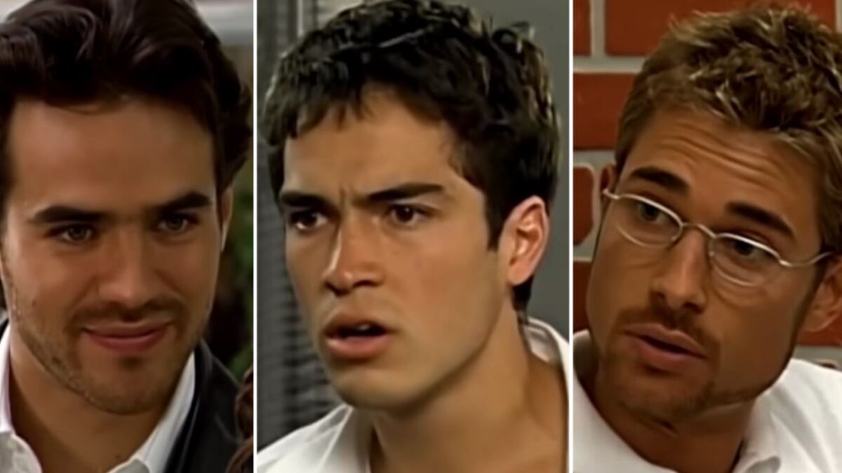 Jorge Poza, Alfonso Herrera y Sebastián Rulli en 'Clase 406'