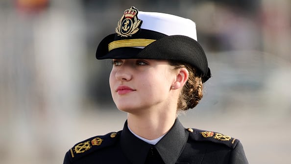 La princesa Leonor llegó a Valparaíso tras la polémica por la publicación de sus fotos en bikini