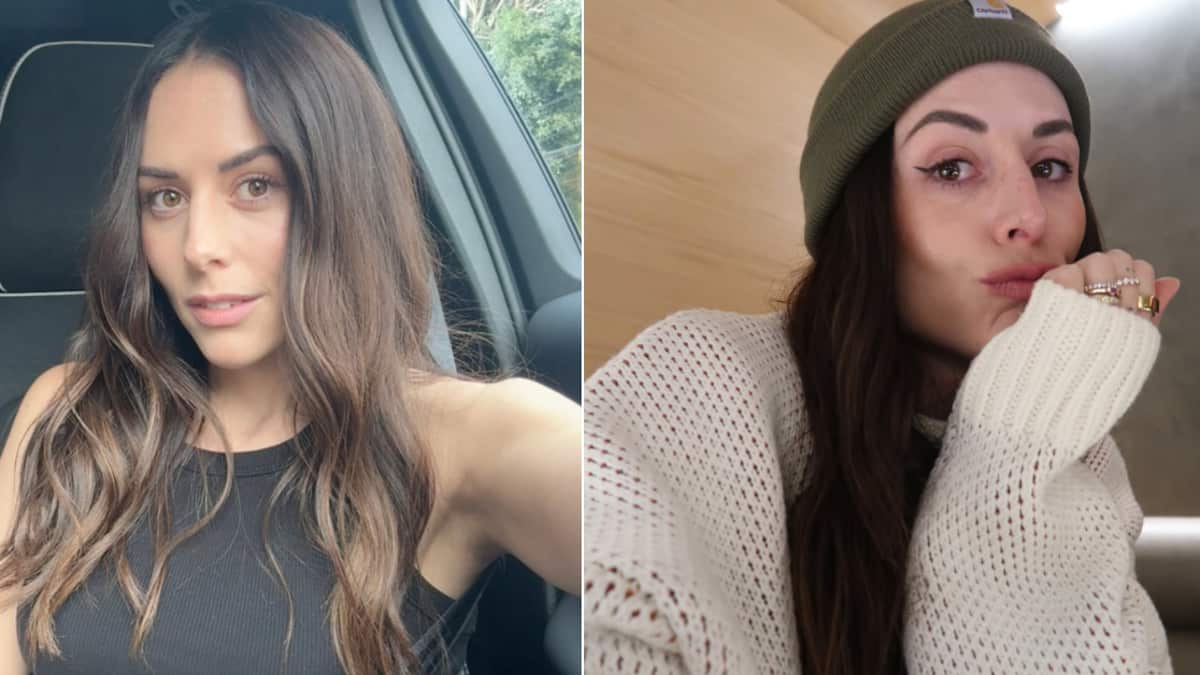 Antes de que estallaran los rumores de crisis con Alberto Vega la actriz apareció con un sensual vestido.