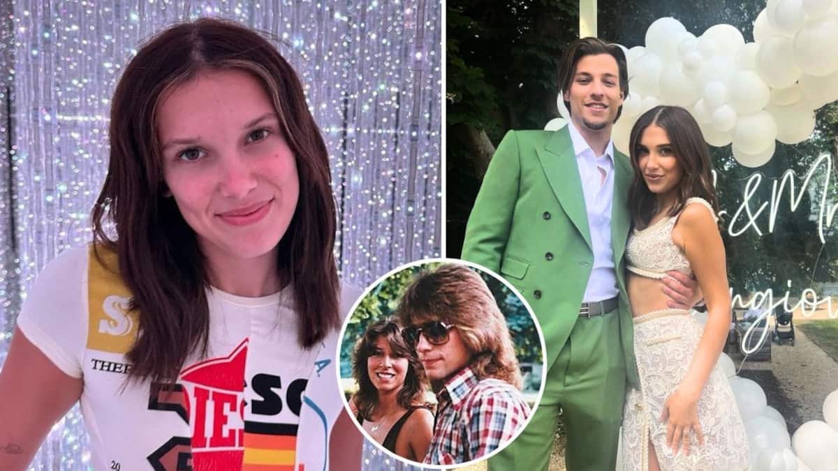 A sus 19 y 21 años, Millie Bobby Brown y Jake Bongiovi están a punto de llegar al altar.