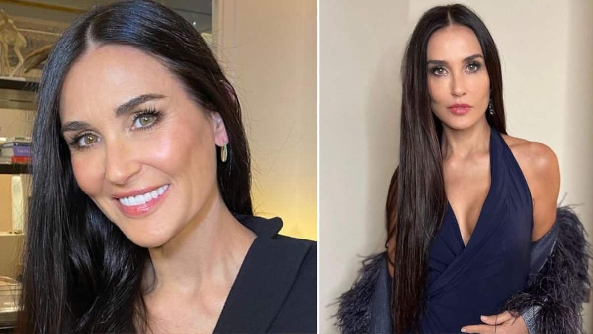 Demi Moore siempre se ha distinguido con su gran belleza natural