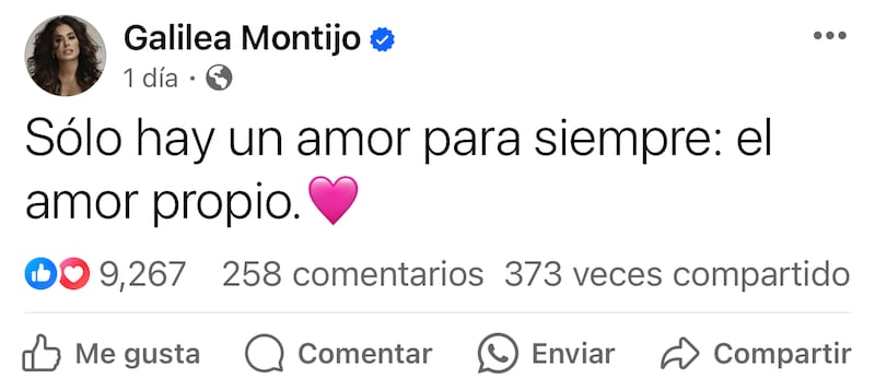Galilea Montijo habría desatado rumores de separación con Issac Moreno