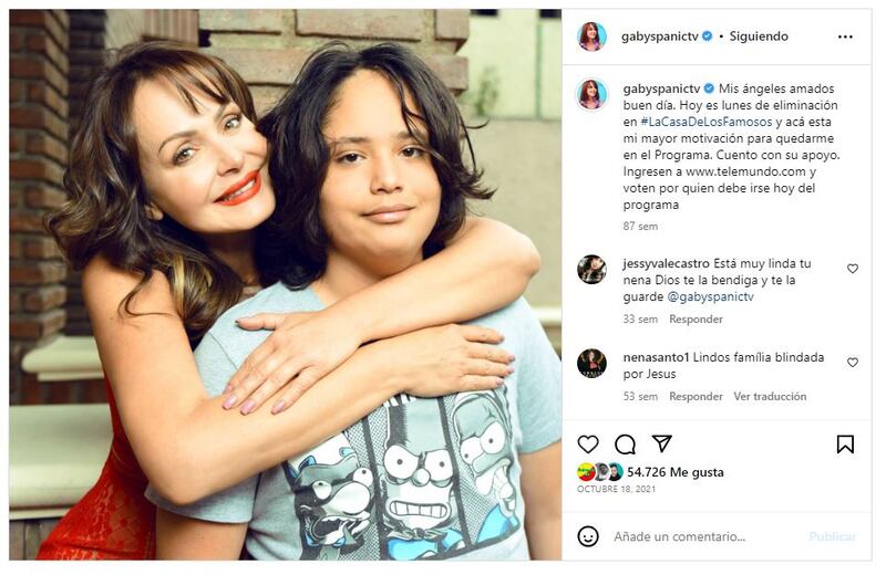 Hijo de Gaby Spanic