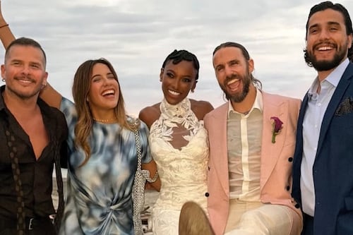 Nathaly Quiñónez se casó en Ecuador: un “sí” al amor frente al mar, al ritmo de marimba y al atardecer