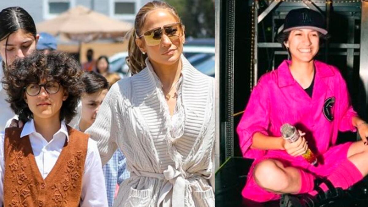 Emme, la hija de Jennifer López, se siente orgullosa de ser no binaria