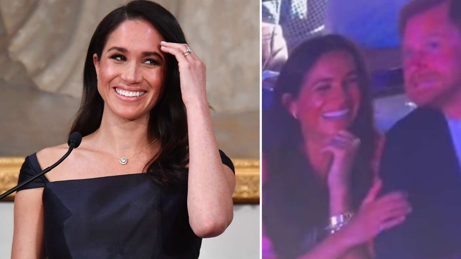 Harry y Meghan beso rechazado kiss cam