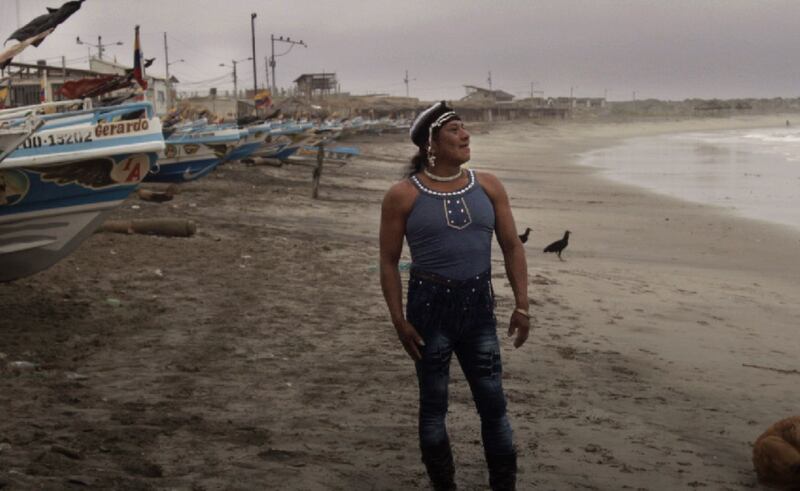 Película: "La playa de los enchaquirados"