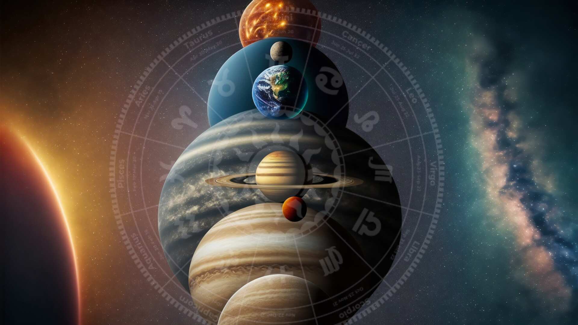 En junio, cinco planetas se alinearán y traerán éxito y abundancia para algunos signos del horóscopo occidental.