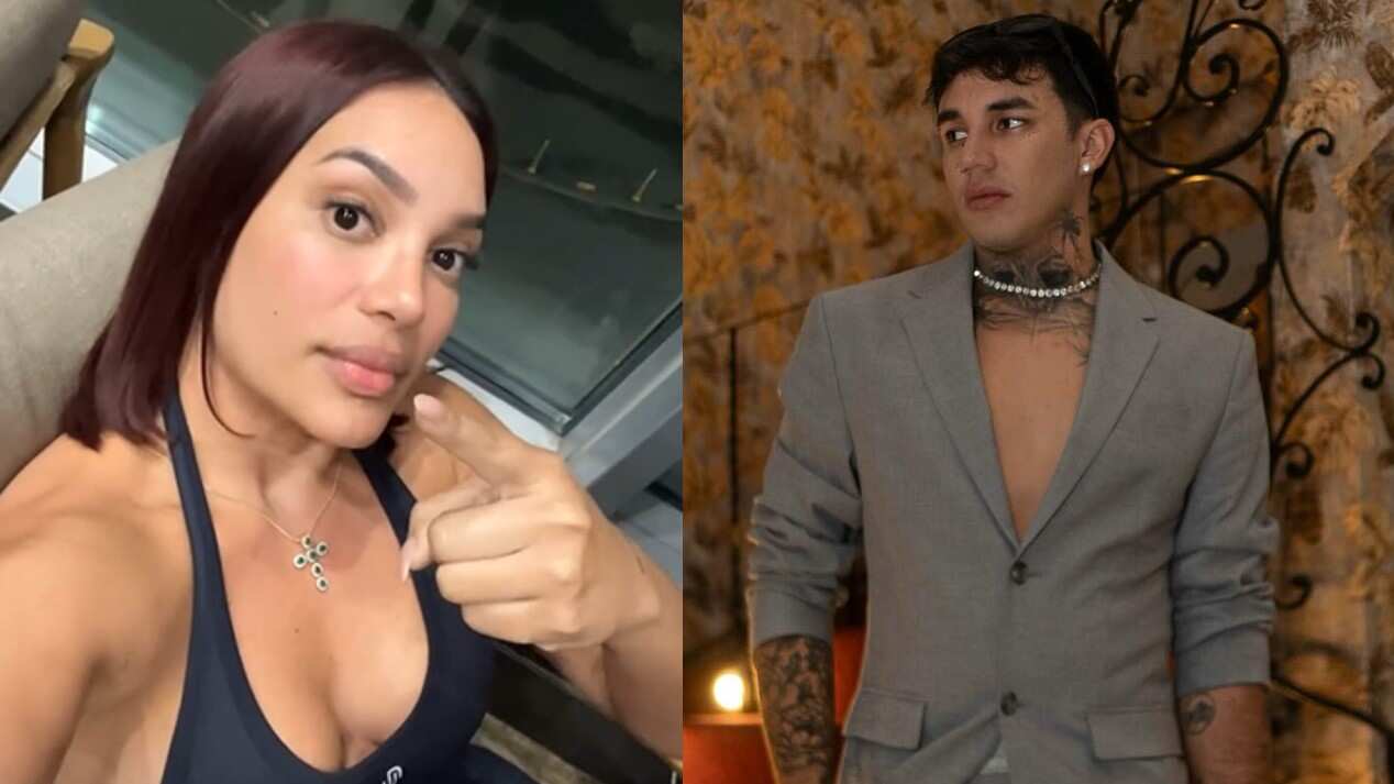 Andrea Valdiri se cansó de los ataques de Valentino Lázaro y dijo que lo enseñará a respetar a las mujeres.