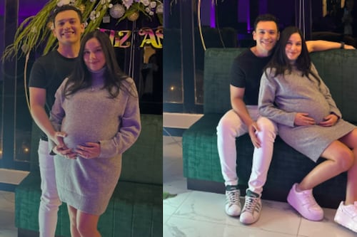 Ana María Estupiñán mostró la primera tierna imagen de su hijo recién nacido