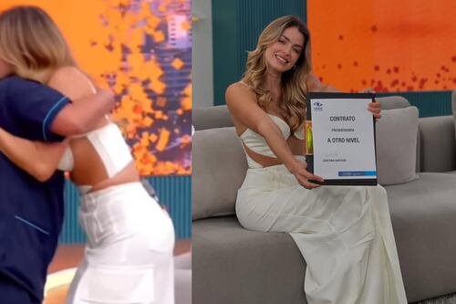Cristina Hurtado recibió amorosa sorpresa de empleada de servicio de Caracol