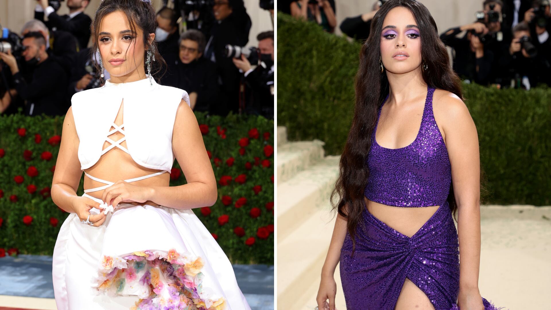 Camila Cabello llegó a la MET Gala con un bolso de hielo casi derretido.