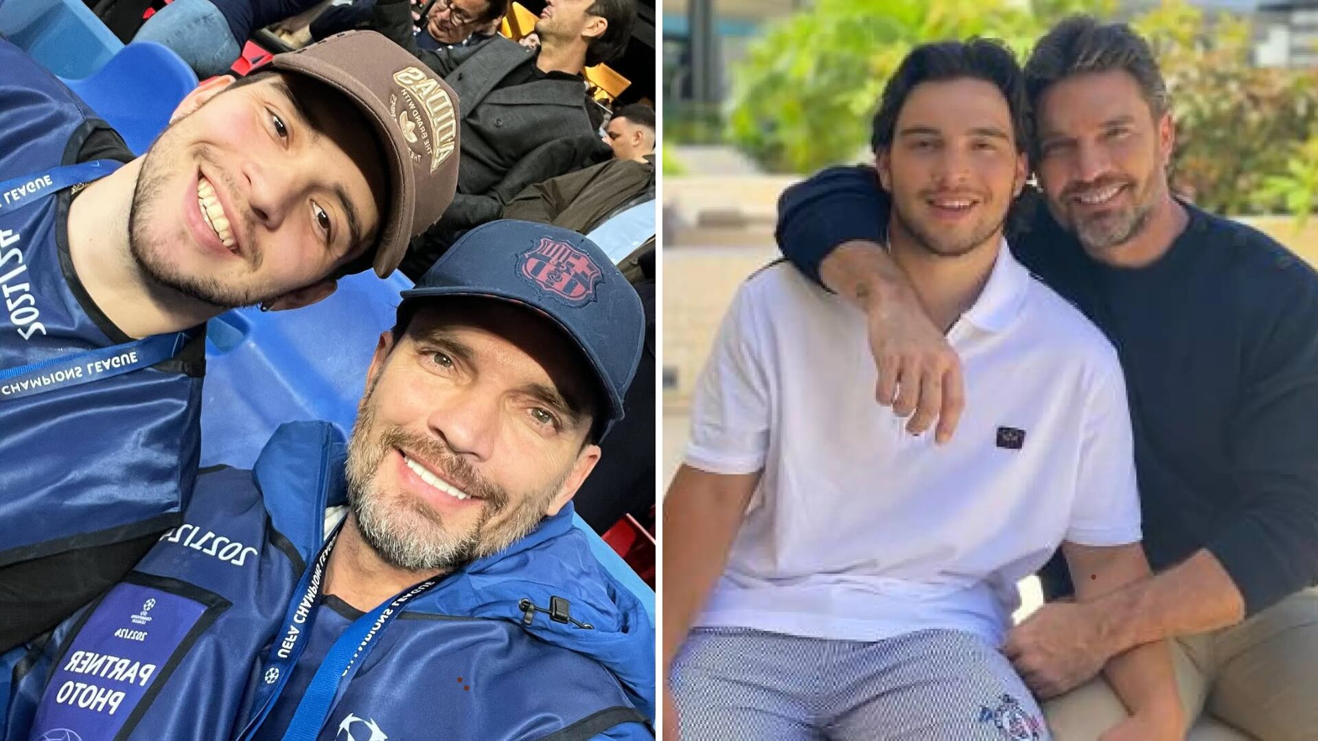 Julián Gil hijo heredó todo el atractivo de su padre y cautivó durante la ceremonia del actor.