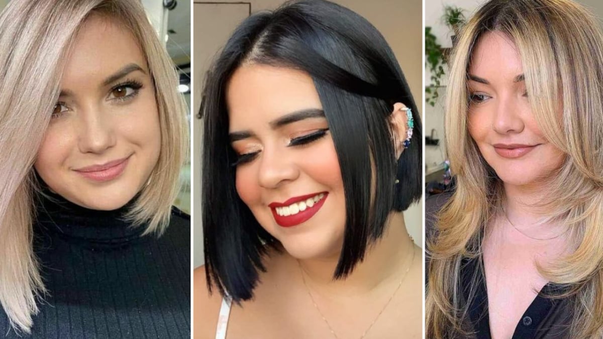 cortes de cabello para mujeres de cara redonda