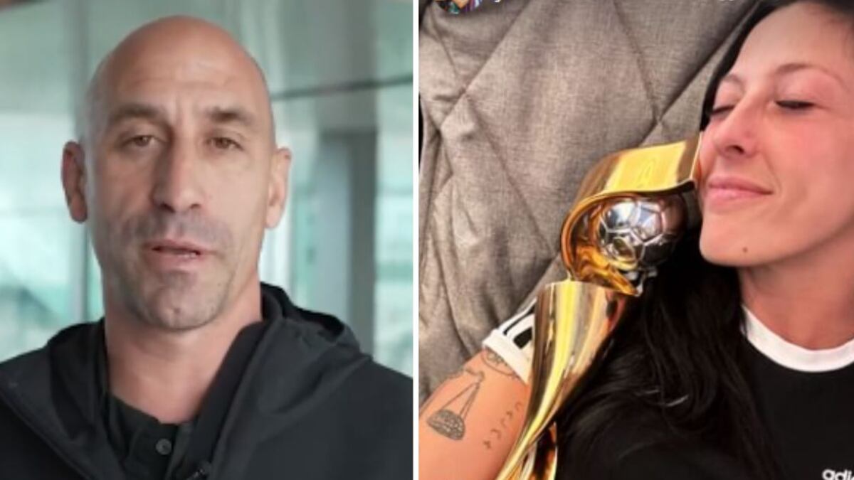 Jugadora española beso presidente