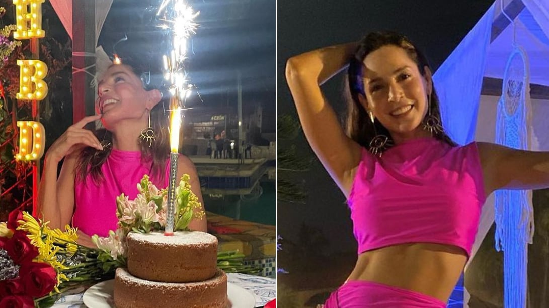 Carmen Villalobos cumplió 39 años en un lugar paradisiaco