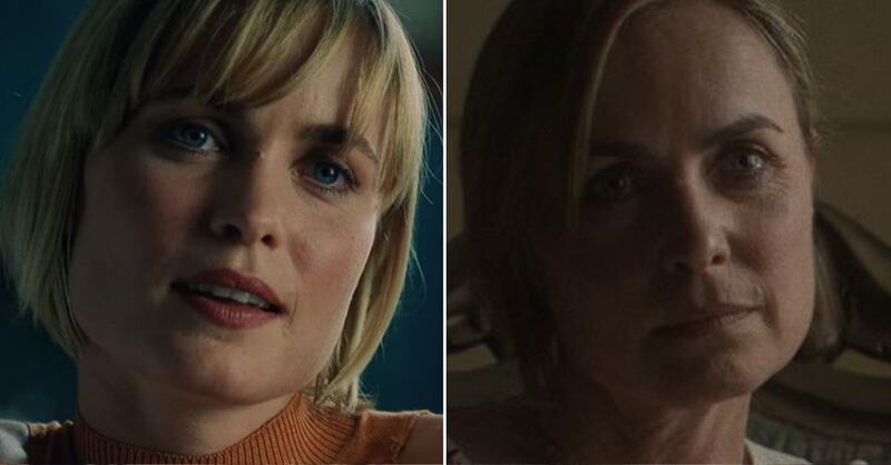 Radha Mitchell en 'Hombre en llamas' y en 'Devil's Workshop'