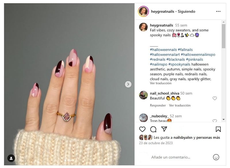 Las ‘mauve nails’ son la última tendencia en manicura sofisticada