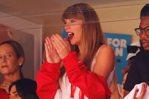 ¡Qué viva el amor!  Taylor Swift ya está en Allegiant Stadium