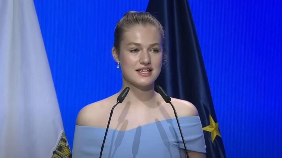 La princesa Leonor y la infanta Sofía