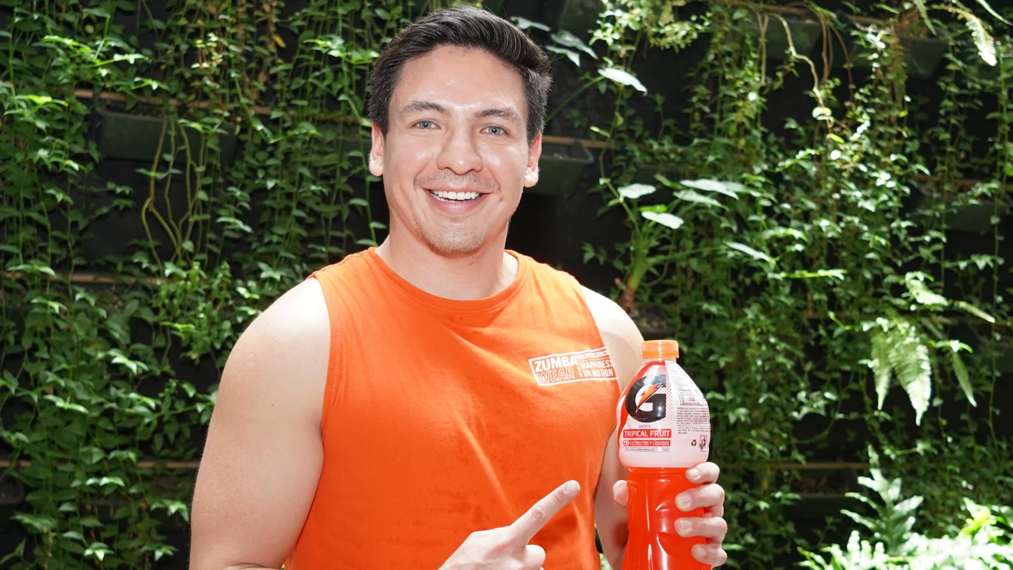 Esteban Tufiño, médico e instructor de zumba