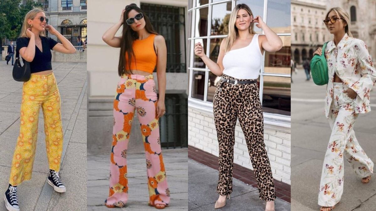 Claves de estilo con pantalones estampados