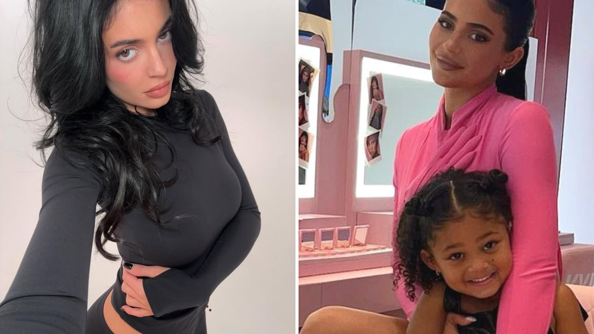 Kylie Jenner le mostró a su hija Stormi un video de su nacimiento, lo que sorprendió a la pequeña de 6 años.