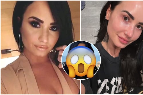 “Todas quieren ser Anne Hathaway y no les sale”: Demi Lovato reaparece con rostro renovado y fans dicen “exageró”
