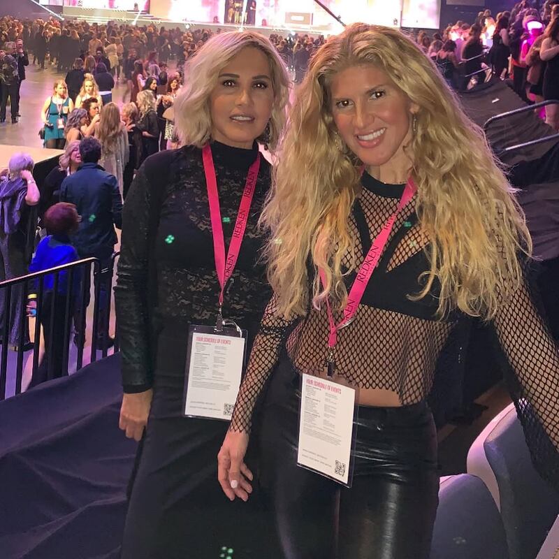 Silvia Galván y su hija Jessica Galván
