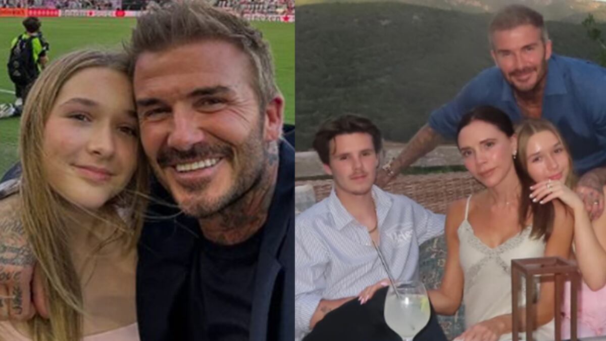 Victoria y David Beckham hija