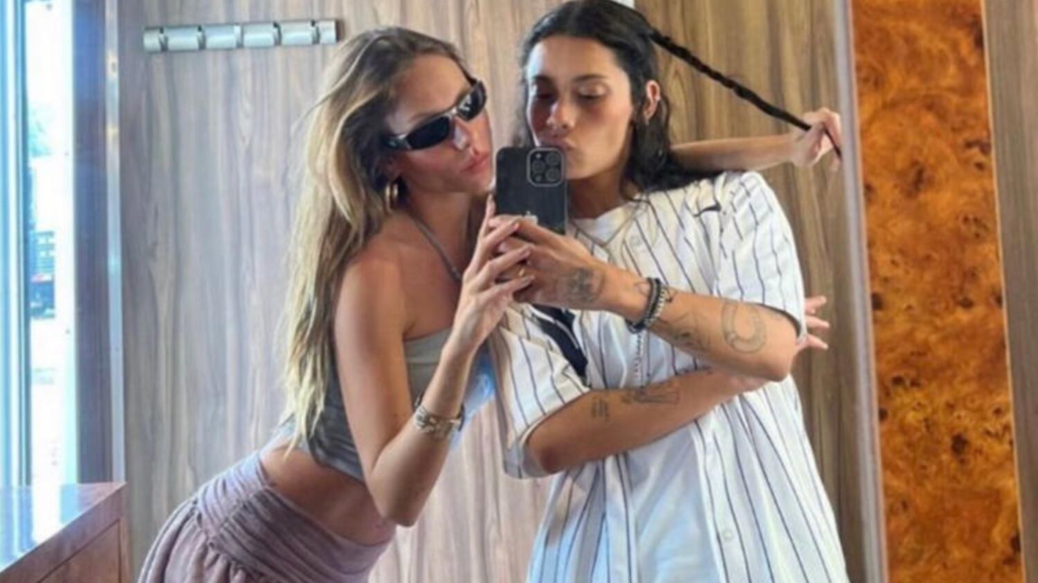 Ambas son muy amigas