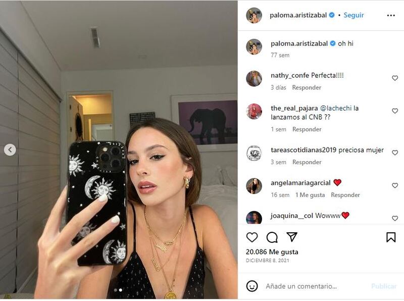 Paloma es la segunda hija de Juanes y Karen Martínez
