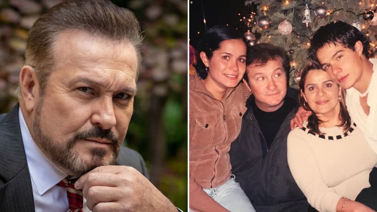 Arturo Peniche, su exesposa Gaby Ortiz y sus hijos Brandon y Khiabet