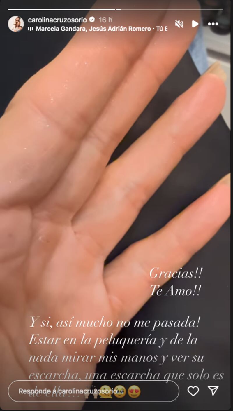 Carolina Cruz vivió experiencia sobrenatural.