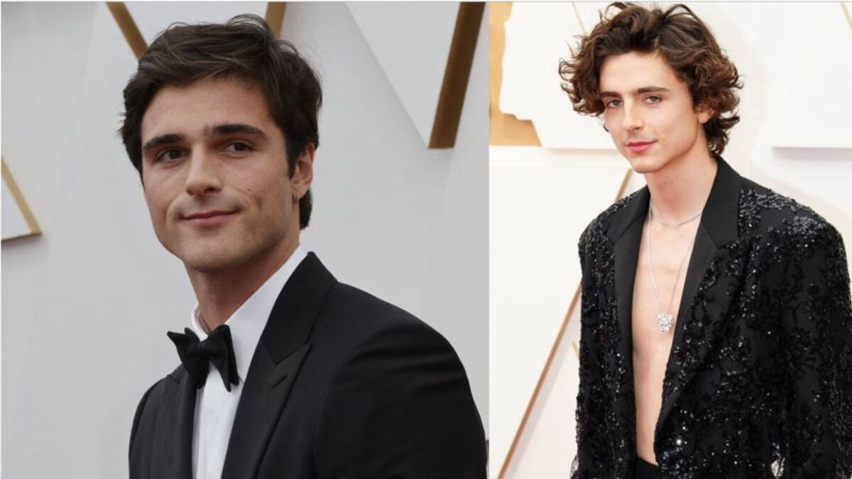 Jacob Elordi y Timothée Chalamet.