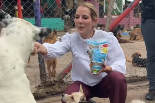 Un refugio con nuevo techo y esperanza: Lavinia Valbonesi visita la Fundación Lucky tras desastre natural