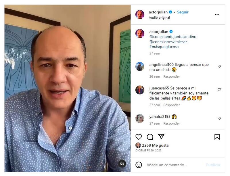 Julián Arango en la actualidad