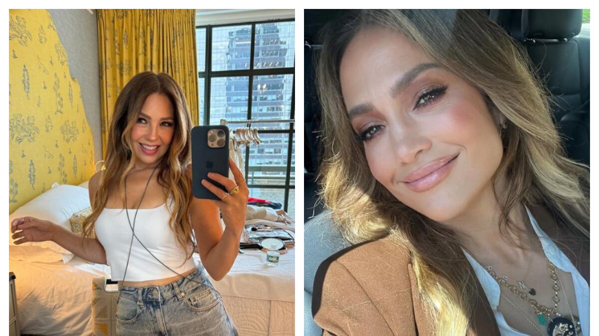 Jennifer Lopez vs Thalía: ¿Quién presumió el mejor vestido de Navidad? Ambas se quitaron 20 años de encima