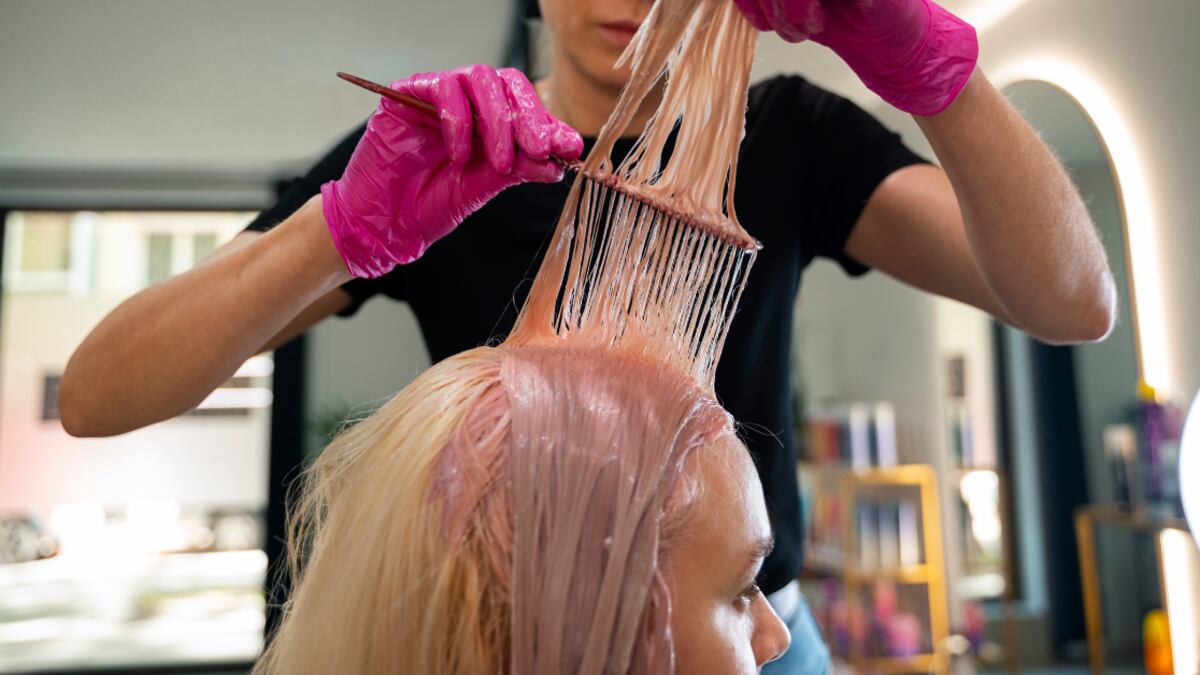 Tinte de cabello en tendencia