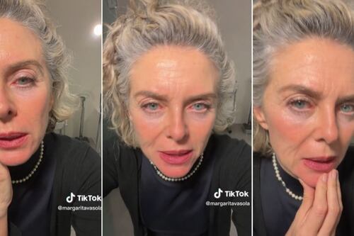 Margarita Rosa de Francisco pasó tremendo susto tratando de huir del huracán Milton en Estados Unidos