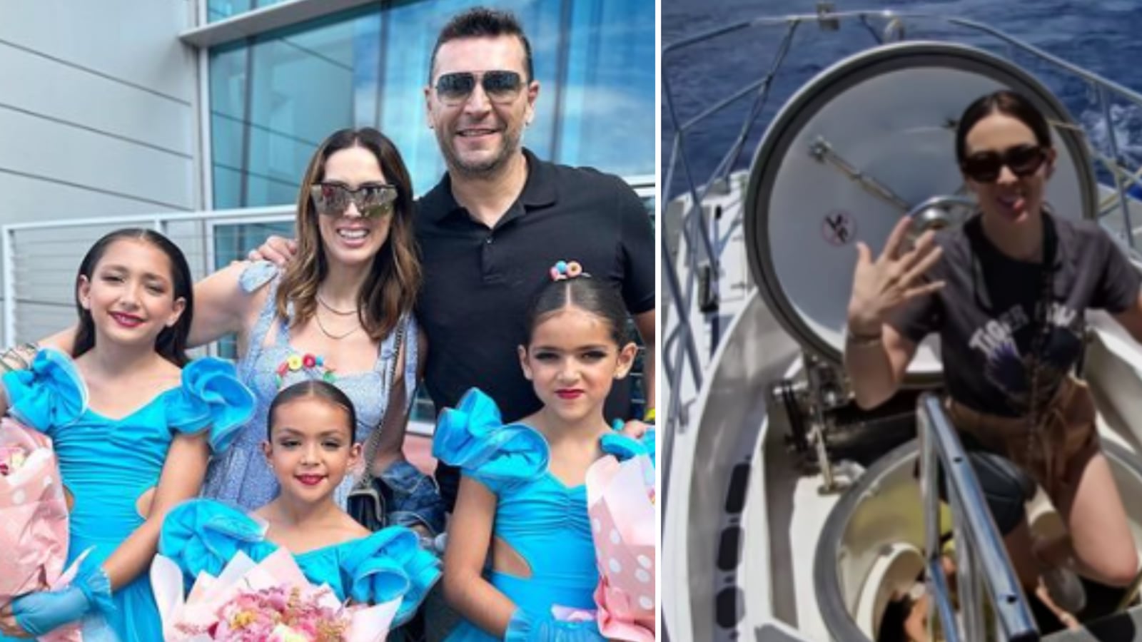 Jacky Bracamontes hijas submarino