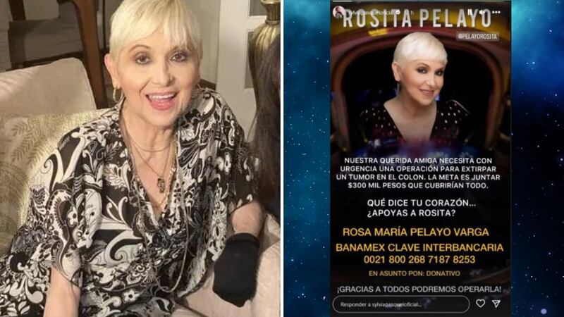 Rosita Pelayo también padece de artritis reumatoidea degenerativa.