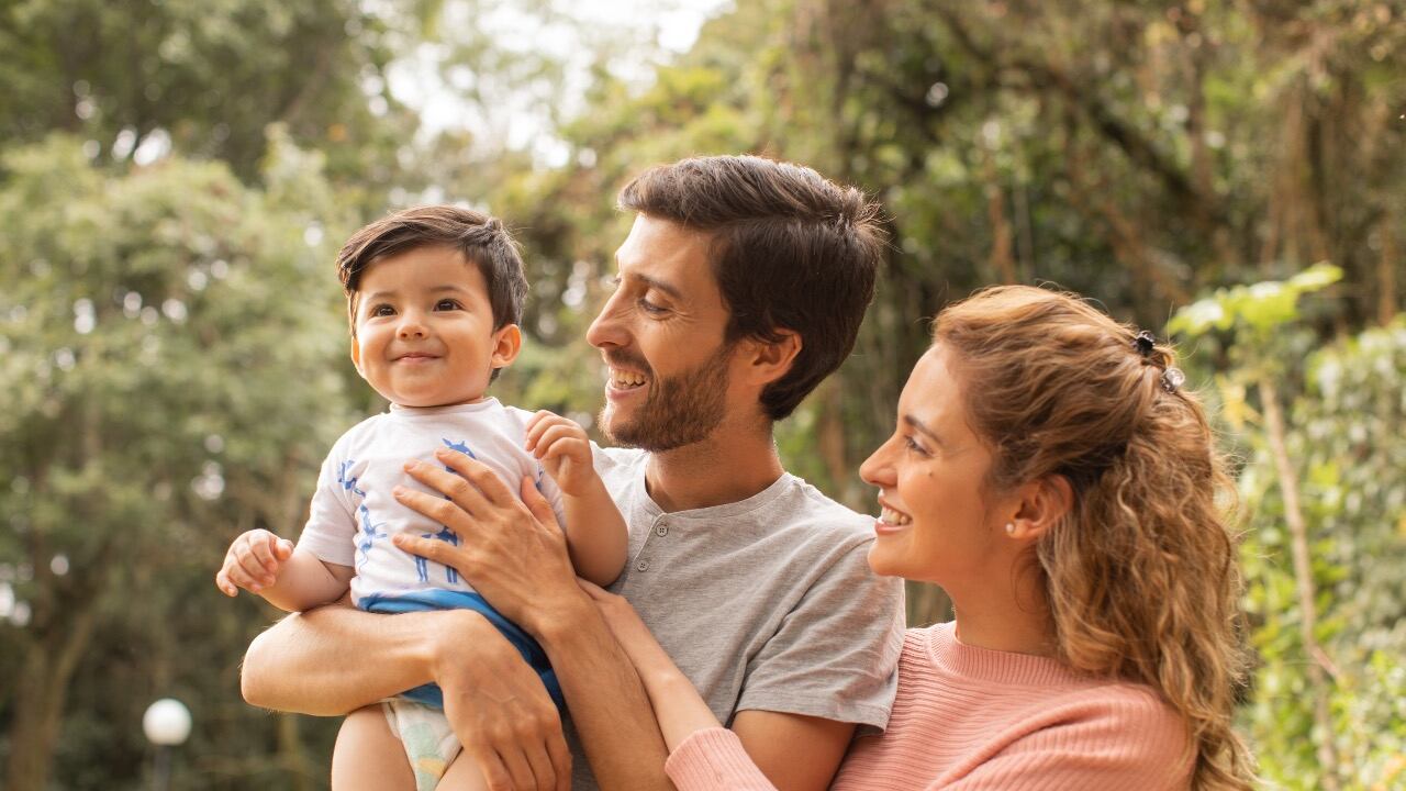 Higiene de un bebé.