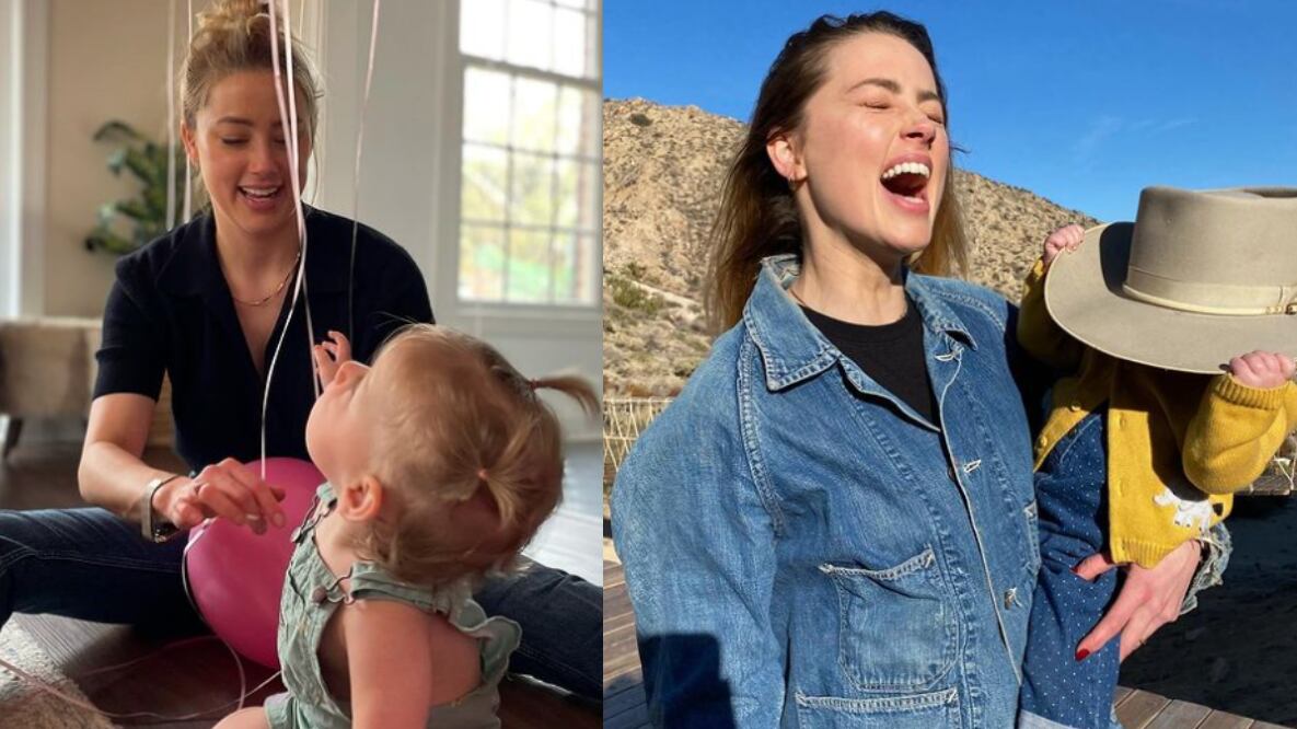 Tras el escandaloso juicio con Johnny Depp, Amber Heard ha sido vista difrutando con su hija