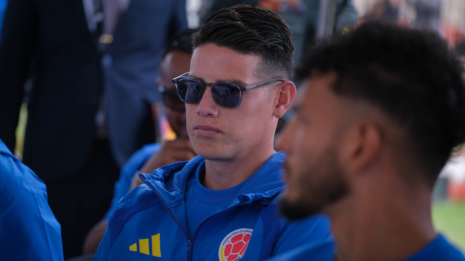 James Rodríguez y Antonella Petro