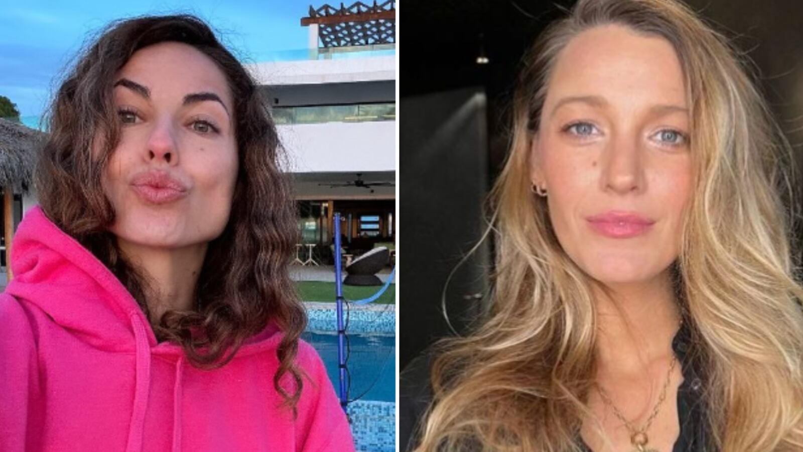 Bárbara Mori y Blake Lively