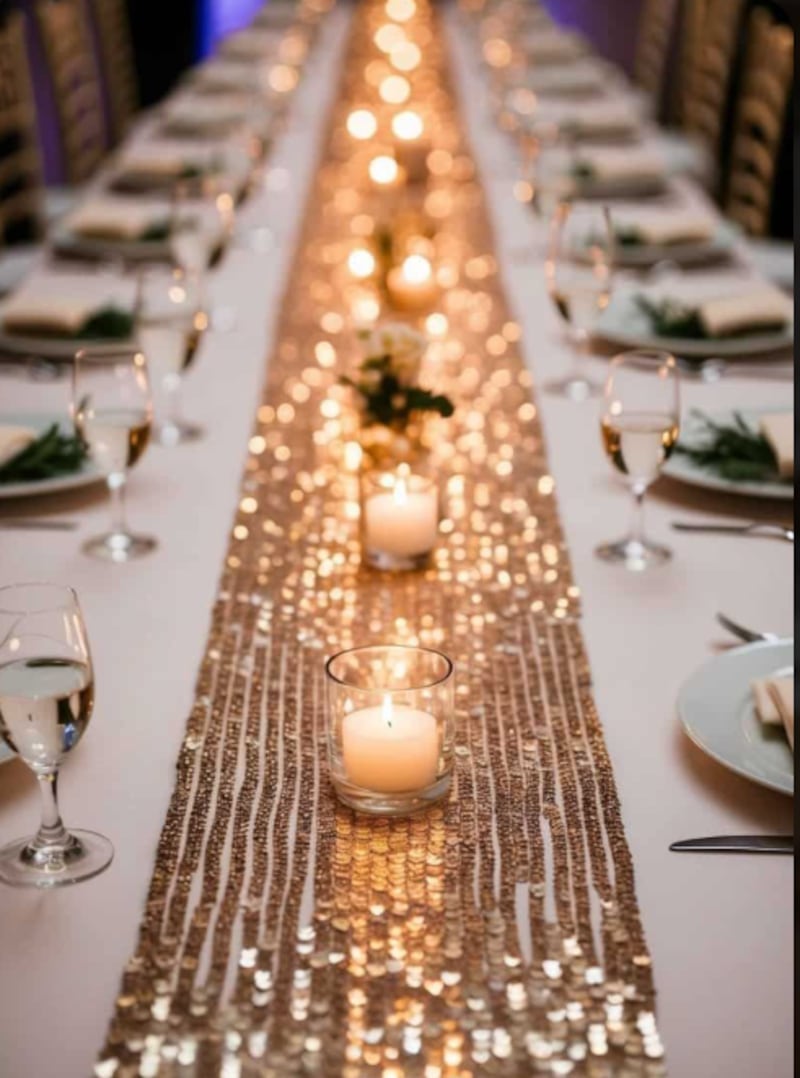 Mesas temáticas para la cena de Año Nuevo