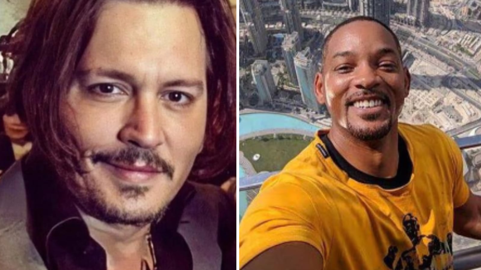 Johnny Depp y Will Smith