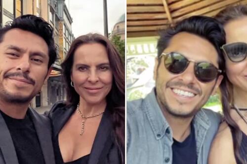 “Pura pantalla”, novio de Kate del Castillo reapareció en fiesta del suegro y se burlaron de él por esta razón