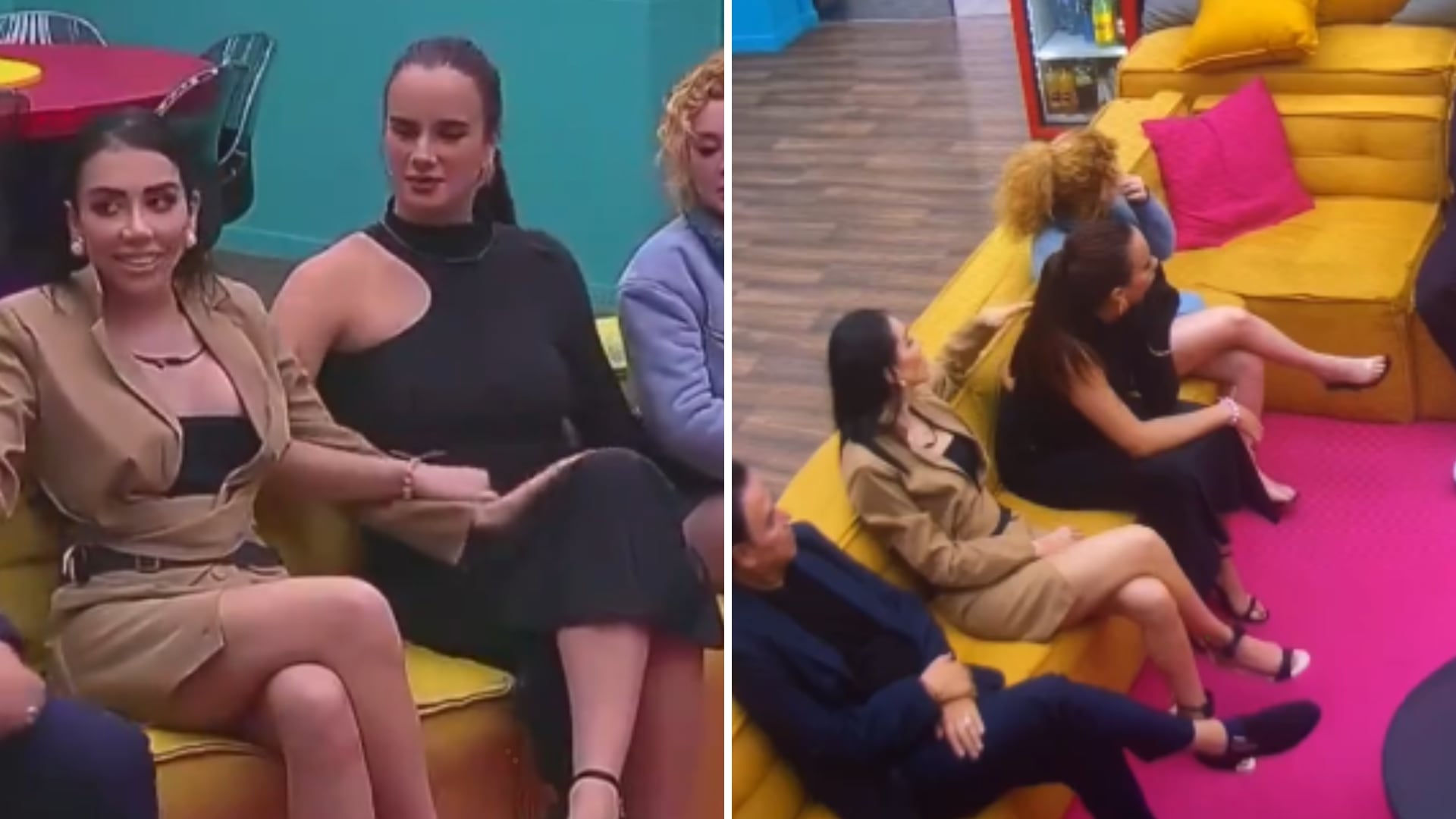 Karime Pindter y Gala Montes protagonizaron un momento tierno en la gala de nominación de "La casa de los famosos México".